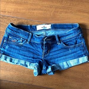 Hollister Jean short shorts